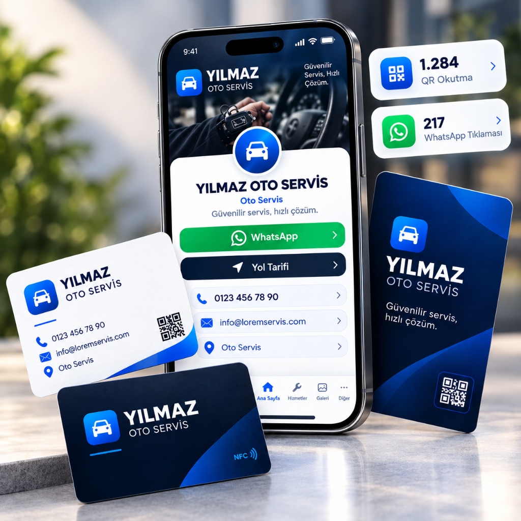 724 Akıllı Baskı — NFC, QR ve Dijital Profil Teknolojisi