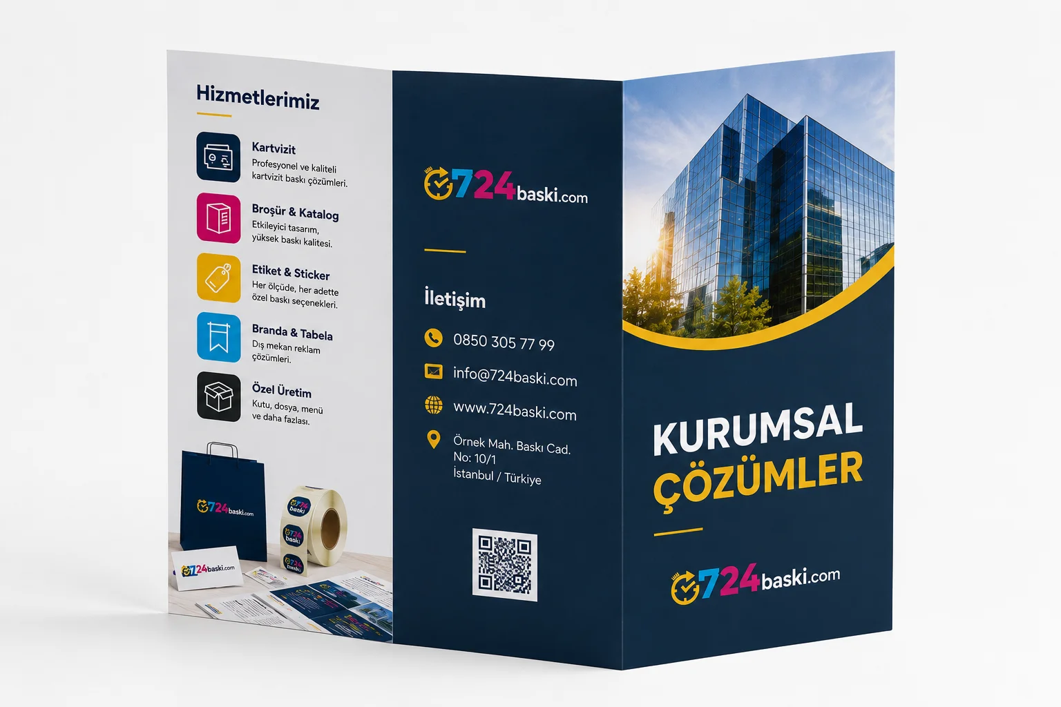 Broşür Tasarımı ve Katlama Seçenekleri