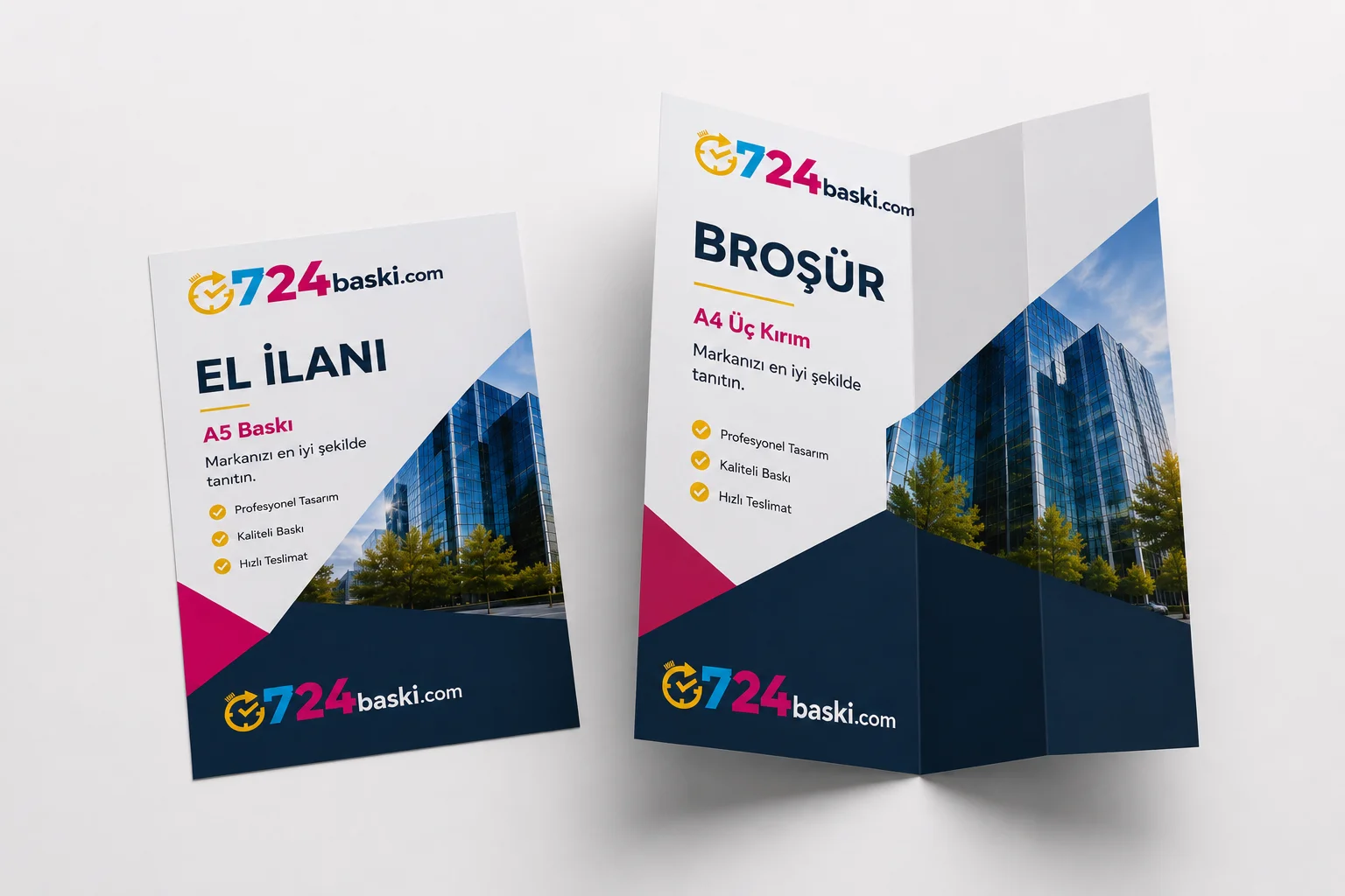 Broşür Tasarımı ve Katlama Seçenekleri